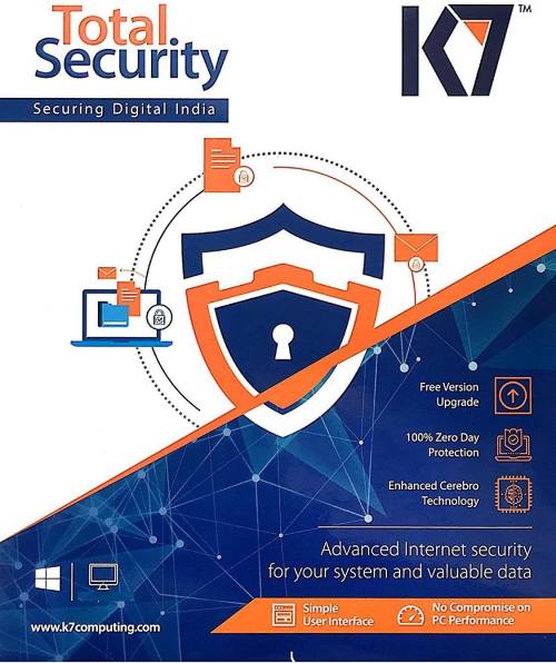 K7 Total Security 1.0 User 1 Year